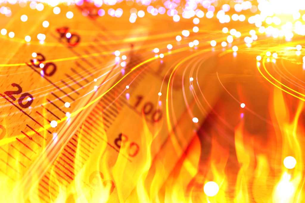 What's Hot > thermometer / flames / abstract technology