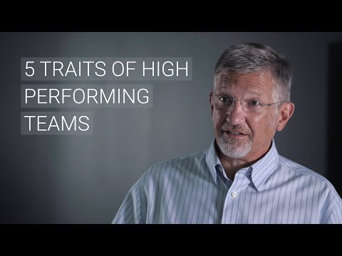 5 Traits of High Performing Teams