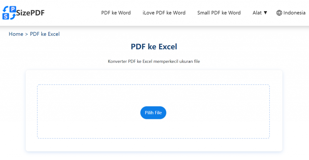 pdf ke excel